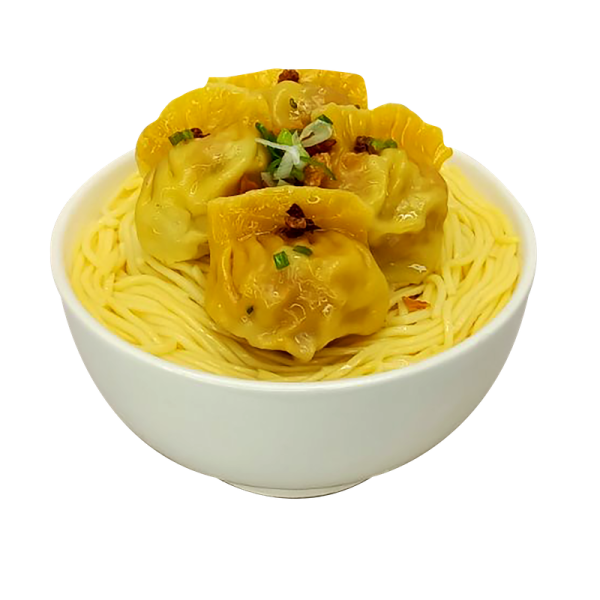 Pork Wonton Steamed Noodle Soup (4 pcs/Order)