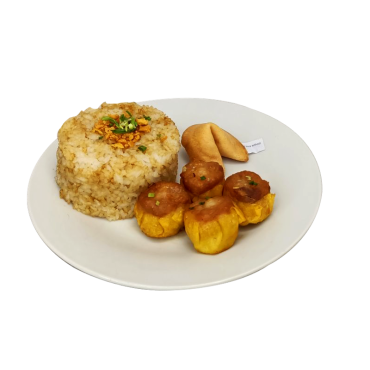 Pork & Shrimp Siomai Fried with Rice Pilaf (4 pcs/Order)